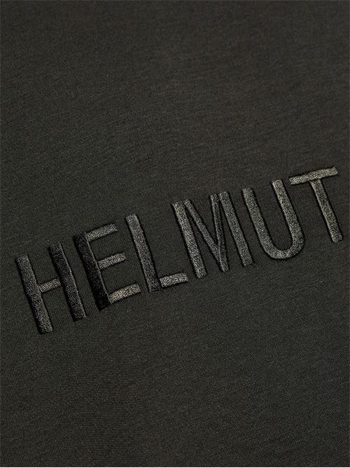 Logo black t-shirt HELMUT LANG | O04HM599001